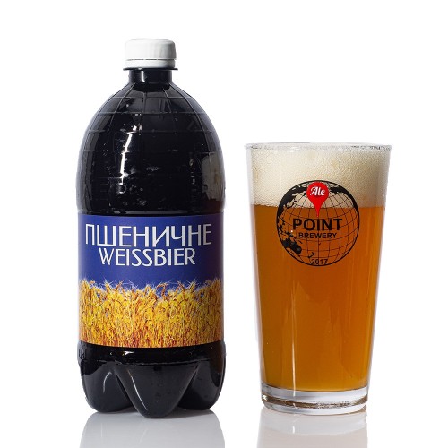 ПИВО ПШЕНИЧНЕ WEISSBIER ,1Л  ALE POINT BREWERY